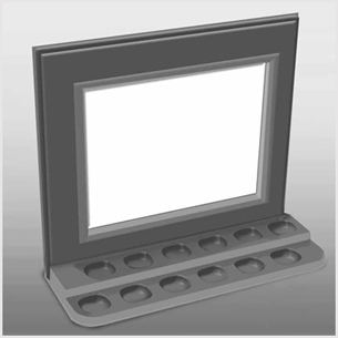 Design Tray Rendering